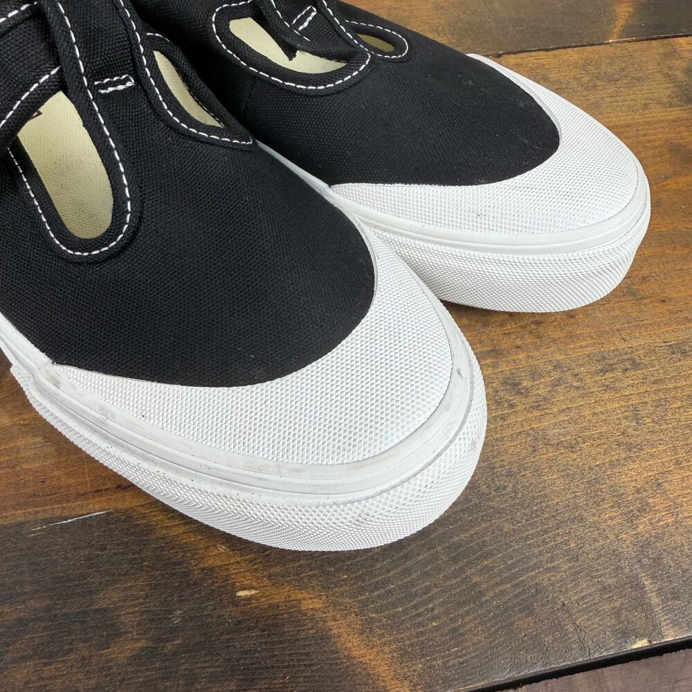 Vans Mary Jane Style 93 Shoes Sneakers Black Canvas Women's 8 Men's 6.5 Grunge - Picture 7 of 9